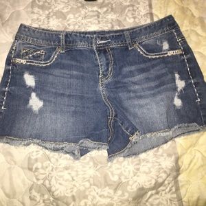 Blue Jean Shorts